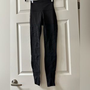Lululemon sheer mesh patch leggings